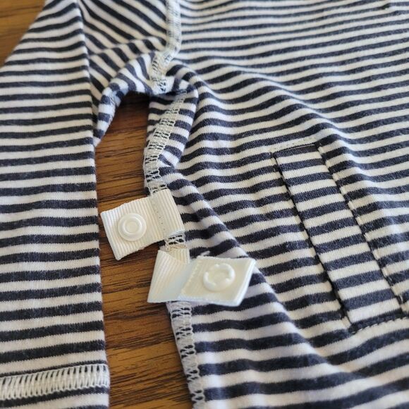 Adaptive Bodysuit Cat & Jack 6-9 Month Abdominal Acess GI Feeding Tube Shirt - Picture 5 of 7